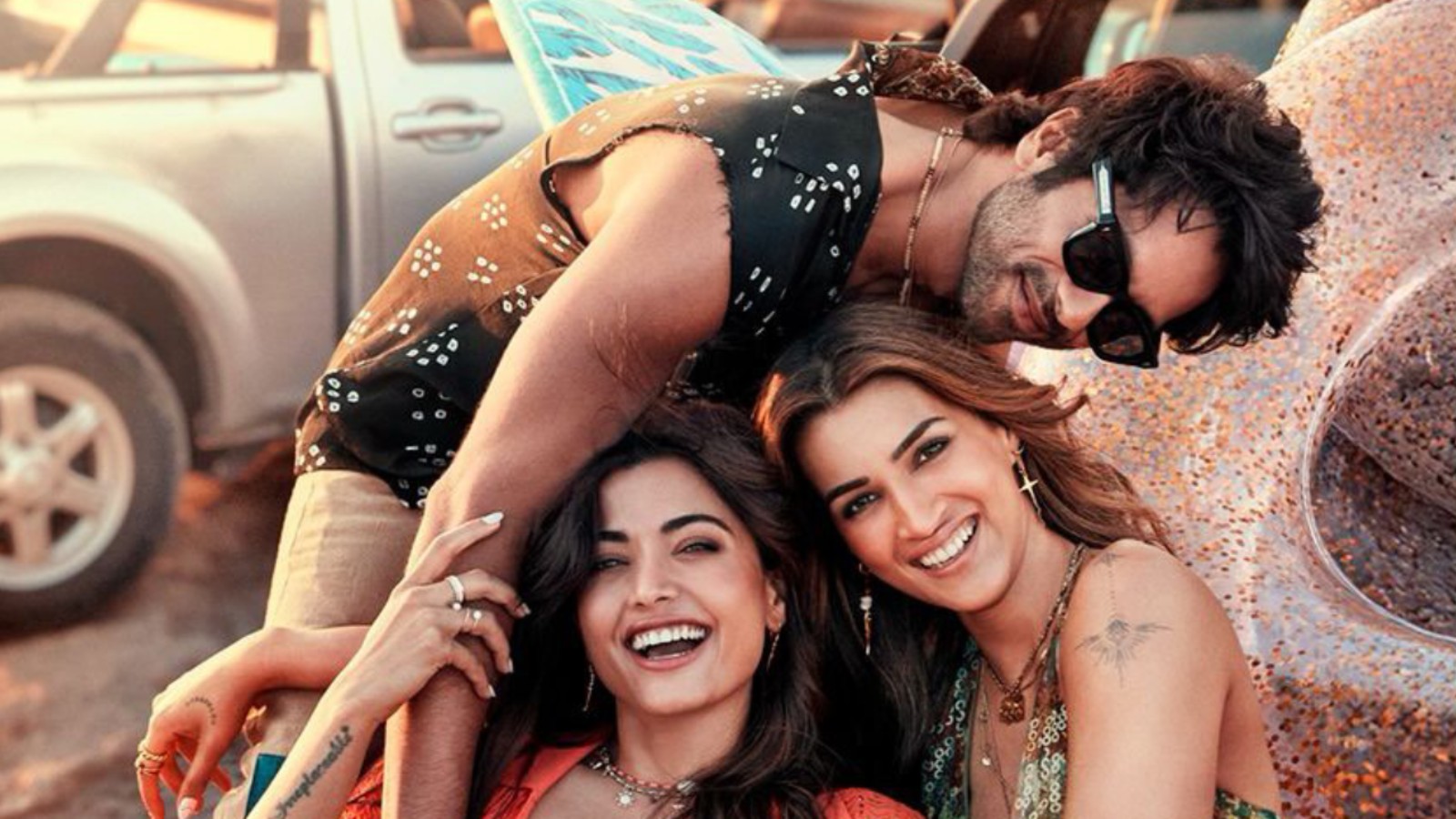 Cocktail 2 Review: Neither friendship nor love, this Shahid-Kriti-Rashmika summer romance surely tests your patience