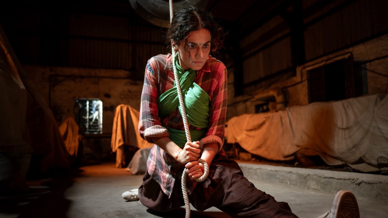Gandhari Review: Taapsee Pannu’s determined act propels a convoluted story that, sadly, hits a blind spot