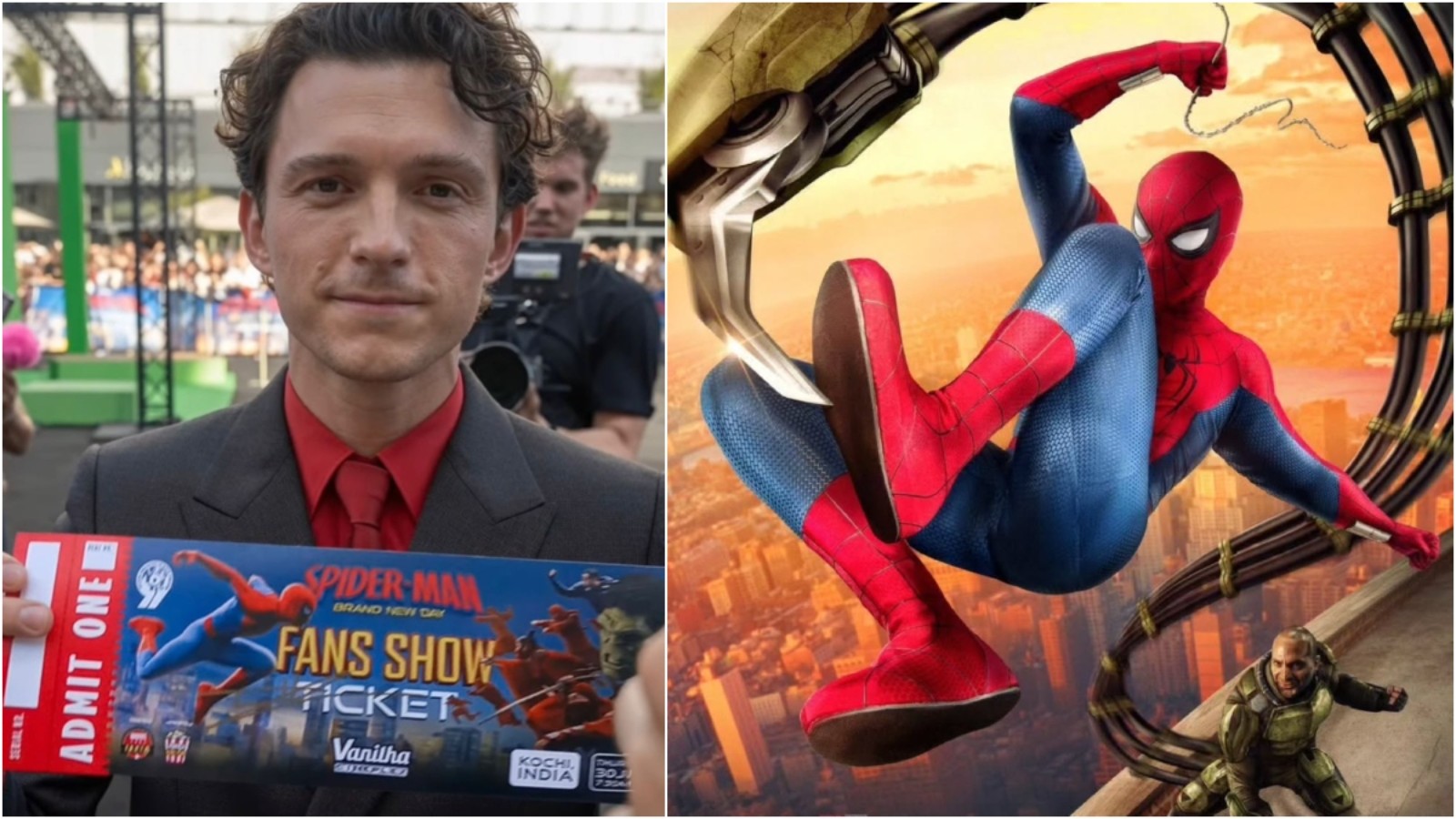 Tom Holland unveils official Kochi fan show tickets for Spider-Man: Brand New Day | Pic out!